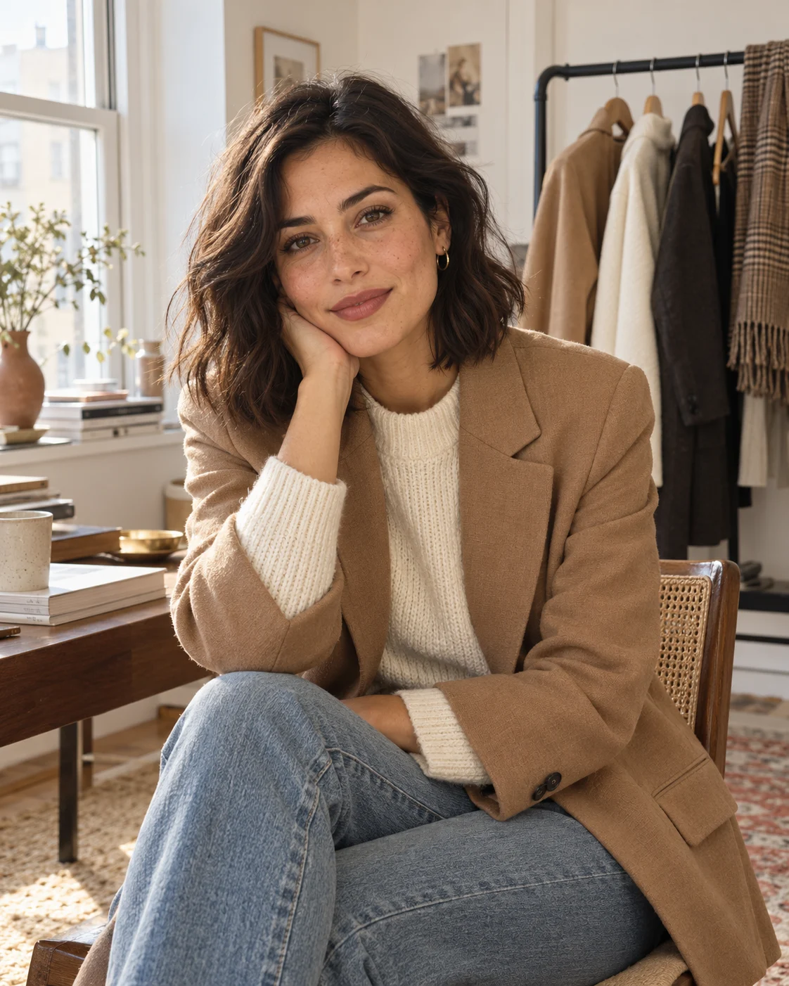 Portrait of Mara, the voice behind Outfit Almanac