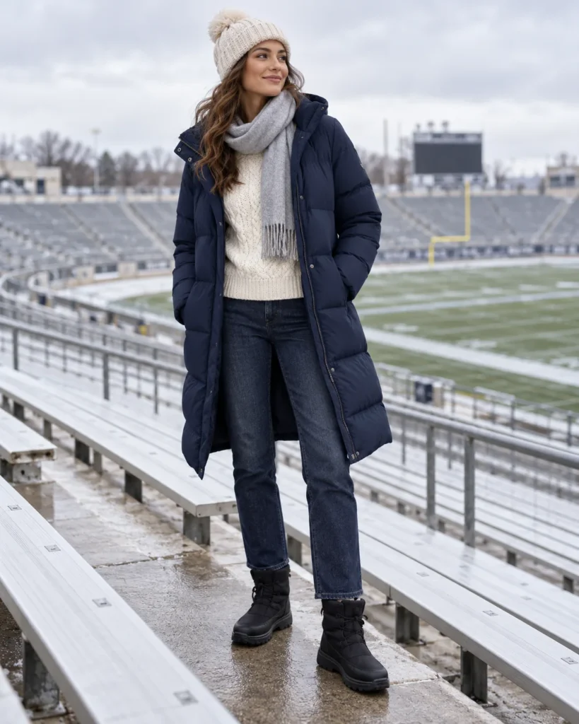 Cold Football Game Outfits: 10 Warm Looks for the Stands